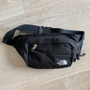 The North Face black bozer waist pack
